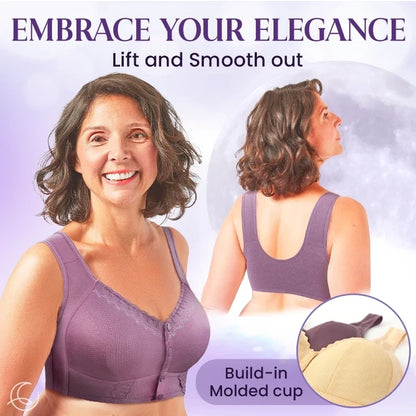 🌹Last Day Sale 80% OFF 🌹2024 New Front Closure Breathable Bra for Seniors