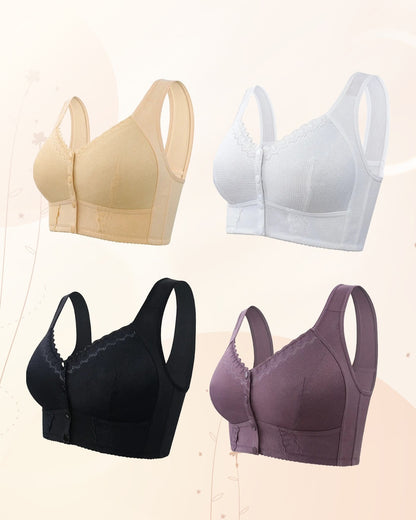 🌹Last Day Sale 80% OFF 🌹2025 New Front Closure Breathable Bra for Seniors