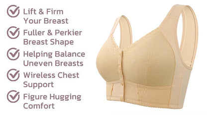 🌹Last Day Sale 80% OFF 🌹2024 New Front Closure Breathable Bra for Seniors