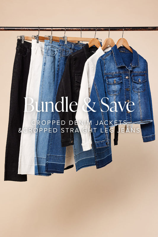 The Cropped Jean & Cropped Jacket Bundle