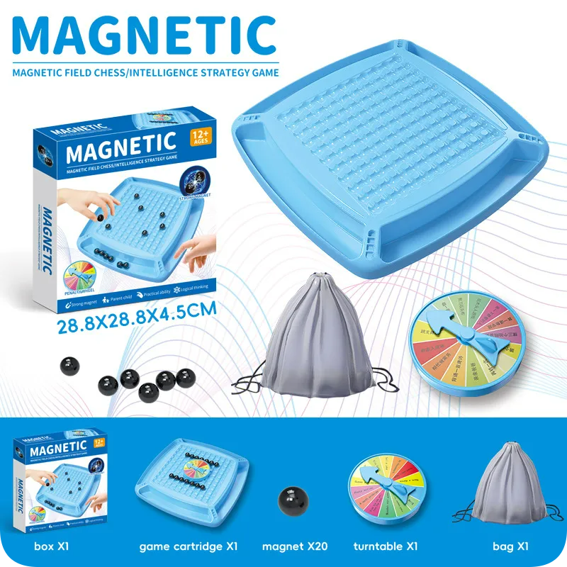 FamilyBond Chess Battle Harmony™ -  Magnetic Induction Chess