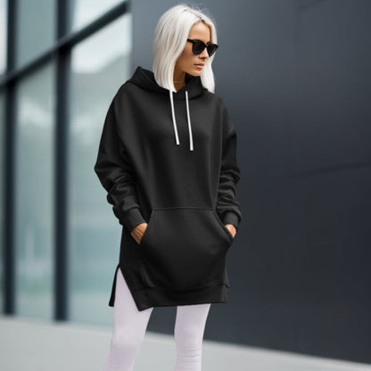 Oversized Soft Hoodie Dress